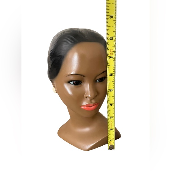 VTG Marwal Chalkware Bust Polynesian Woman - Picture 2 of 9